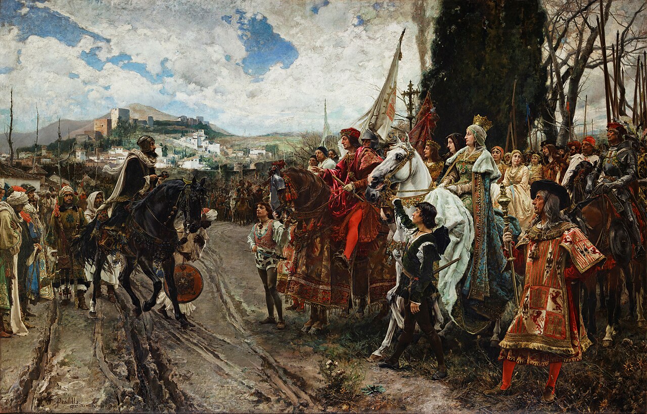 Foto: Francisco Pradilla y Ortiz (Public domain), via Wikimedia Commons Granada, beeld 2